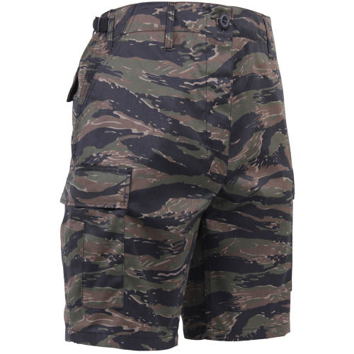 Mens Camo Poly/Cotton BDU Cargo Shorts