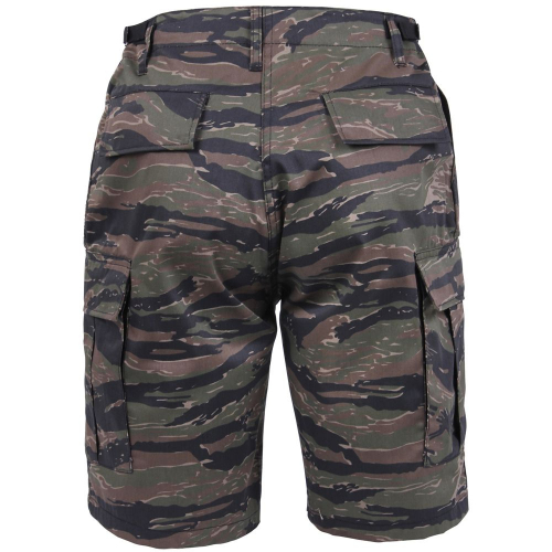 Mens Camo Poly/Cotton BDU Cargo Shorts