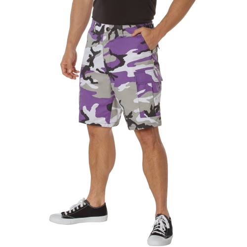 Ultra Force Mens Colored Camo BDU Shorts