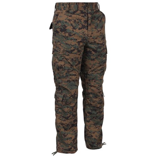 Ultra Force Woven BDU Pants - Woodland Digital Camo
