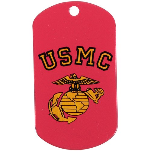 USMC Screen Printed Dog Tags