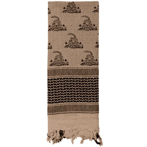 Gadsden Snake Shemagh Tactical Desert Scarf