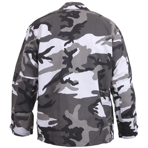 Mens Color Camo BDU Shirt