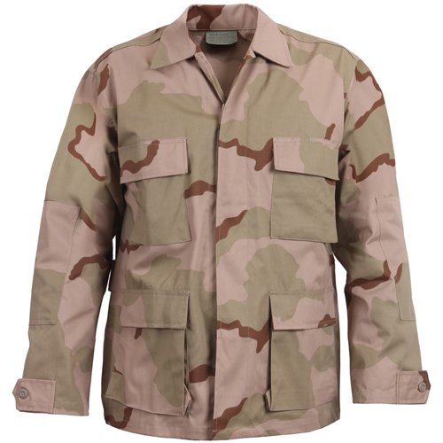 Mens Camo BDU Shirt