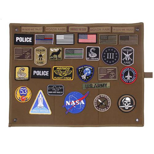 Ultra Force Hanging Roll-Up Morale Patch Board