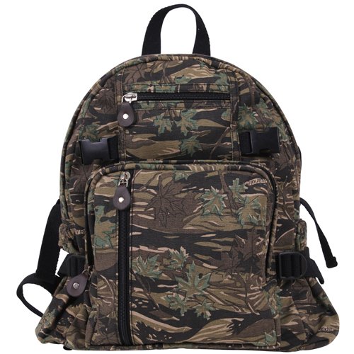 Vintage Canvas Mini Backpack