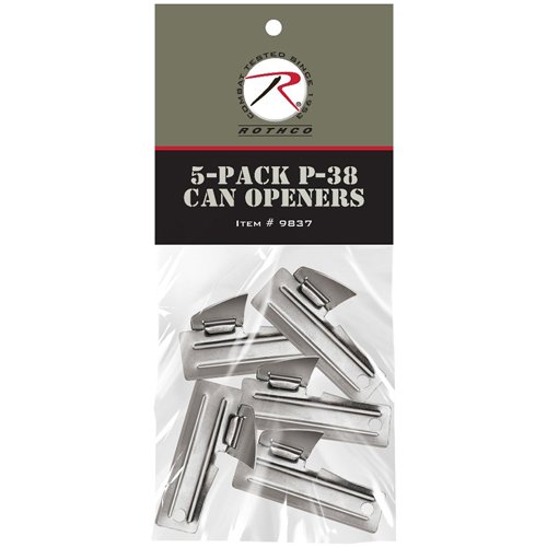 G.I. Type 5-Pack P38 Can Openers