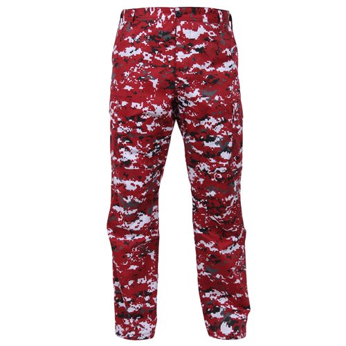 Ultra Force BDU Pants - Red Digital Camo