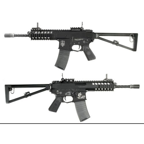 WE PDW Open Bolt System Standard C02 Airsoft Gun