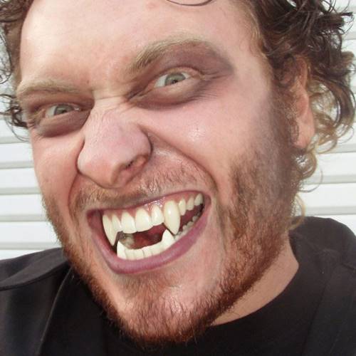 Scarecrow Custom Werewolf Deluxe Fangs