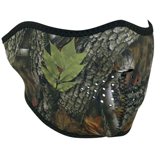 Forest Camo Half Face Mask