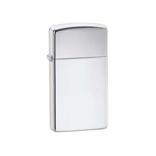 Zippo Slim High Polish Chrome Lighter
