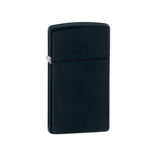 Zippo Slim Black Matte Lighter