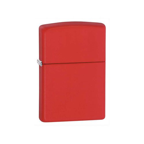 Zippo Red Matte Lighter