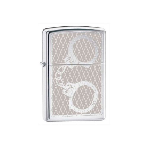 Zippo Handcuffs High Polish Chrome Lighter
