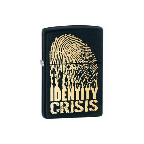 Zippo Identity Crisis Fingerprint Lighter