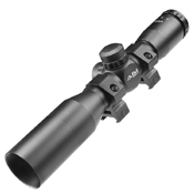 4x32 Compact Shock-Resistant Scope w/ Rings