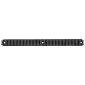 Picatinny Black Anodized Keymod Rail