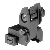 AR Low Profile Automatically Locks Flip Up Sight