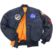 Alpha Mens NASA MA-1 Flight Jacket