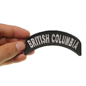 British Columbia State Patch 4x1.75 Inch