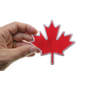 4x4 Inch Canada Maple Leaf Patch