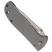 CRKT Drifter Stainless Steel Handle Folding Knife
