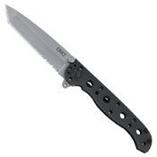 CRKT M16 Tanto 3 Inch Half Serrated Blade Folding Knife