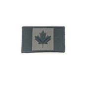 Large Black Canada 3 38 X 2 Inch Iron On Patch