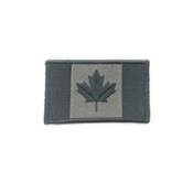 Small Canada 2 X 1 Inch Hook And Loop Backing Patch