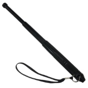 Gear Stock Steel Expandable Baton W/ Strap For Security