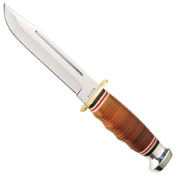 Marine Hunter Plain Edge Fixed Blade Knife