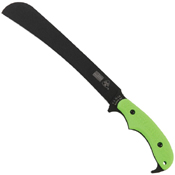 Pestilence Chopper Fixed Blade Knife - Toxic Green