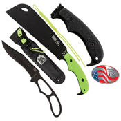 Zombie Zomstro Plain Edge Fixed Blade Knife