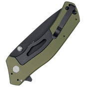 Knockout Sandvik 14C28N Steel Blade Folding Knife