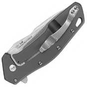 Eris Stainless Steel Handle Folding Knife