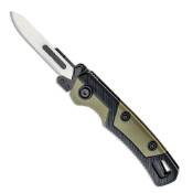 LoneRock RBK 2 Folding Knife w/ Rubbed Overmold Handle