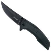 Outright Black Folding Knife