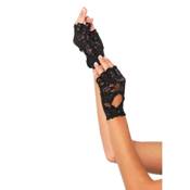 Leg Avenue Keyhole Lace Fingerless Gloves