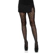 Attractive Leopard Net Tights