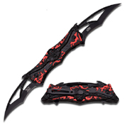 Dark Side Dual Blades Folding Knife