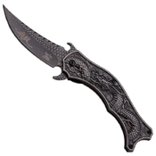 Dark Side Blades Stainless Steel Folding Knife