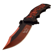 Dark Side Blades 3Cr13 Steel Plain Edge Folding Knife