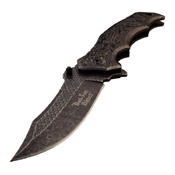 Dark Side Blades 3Cr13 Steel Plain Edge Folding Knife