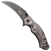 Dark Side Blades Aluminum Handle Folding Knife