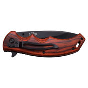 Elk Ridge Pakkawood Handle Folding Blade Knife