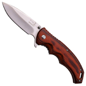 Elk Ridge Pakkawood Handle Folding Blade Knife