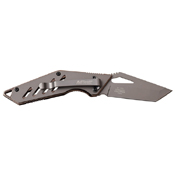 MTech USA Grey Tinite Coated Folding Knife