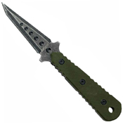 MTech USA 20-37GN Stonewash Finish Blade Fixed Knife - Green