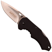 MTech USA Stainless Steel Blade Folding Knife w/ Silver Pocket Clip